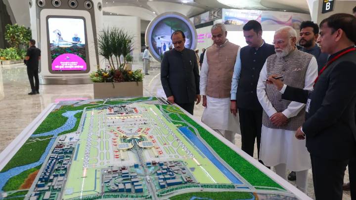 PM Modi Highlights Navi Mumbai Airport’s Role in Making India a Global Aviation Hub