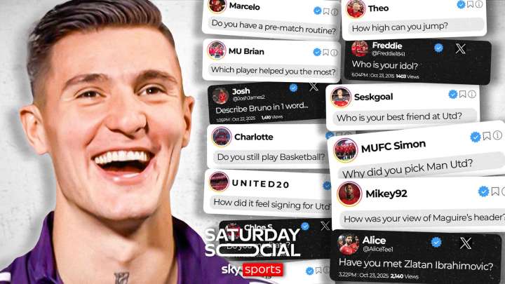 Benjamin Sesko answers internet's most asked questions... and reveals Zlatan Ibrahimovic inspiration!
