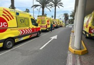 Herida moderada una mujer de 70 años tras ser atropellada en Las Palmas de Gran Canaria