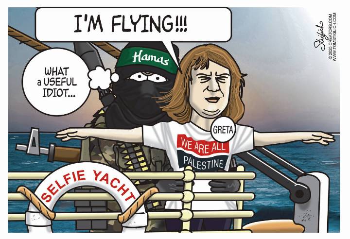 CARTOONS: What a useful idiot looks like in real life