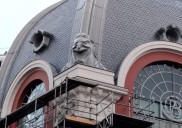La cúpula del Bellas Artes descubre sus máscaras inspiradas en las originales