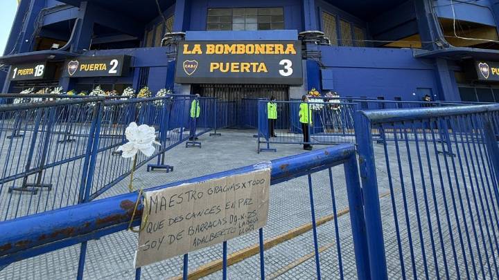 Cómo es el multitudinario velorio de Miguel Ángel Russo en La Bombonera