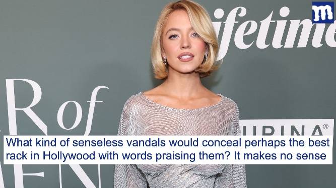 Sydney Sweeney's breasts: why have we covered them with a caption?