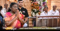 President Murmu offers prayers at Gujarat’s Somnath Temple, interacts with tribal people at Gir