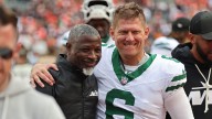 Aaron Glenn’s first Jets win draws Dan Campbell reaction
