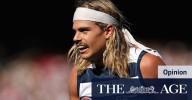 AFL 2025: The schoolboy treatment of Geelong Cats superstar Bailey Smith that lets him escape accountability, after his social media post to do with Age columnist Caroline Wilson
