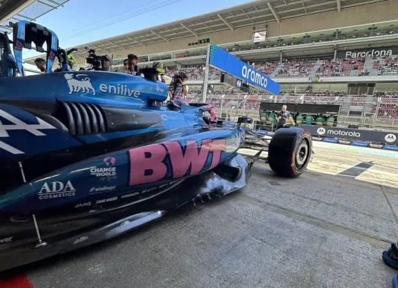 Franco Colapinto debutó con el 19° puesto en los entrenamientos del Gran Premio de Singapur