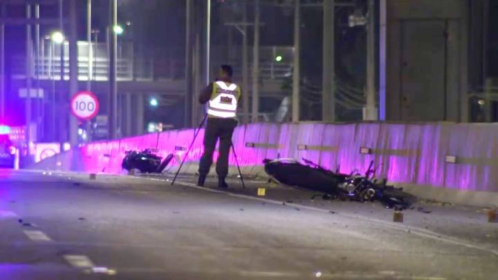 Fatal accidente en Quilicura: Un motociclista pierde la vida y otro se da a la fuga tras colisión