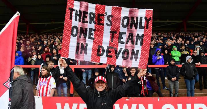 Exeter City know how important Devon derby is
