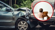 Conductor choca violentamente dos veces un auto con un bebé a bordo, provocándole una fractura de cráneo