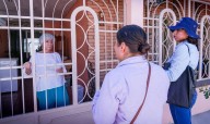 Supervisa J+ trabajos de Bacheo "Casa por Casa"