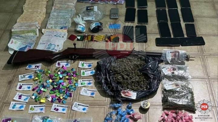 Apresaron a 15 personas por la venta barrial de drogas en los barrios San Lorenzo y Scarafía