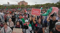 Miles de personas claman contra el alto a la flotilla y el "genocidio" israelí desde varias ciudades españolas