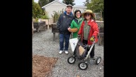 New bark for community garden at Maplewood Presbyterian