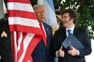 Traspié. El Gobierno se vio obligado a salir a aclarar la frase de Trump en la que ató su apoyo al resultado electoral