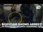 Man with chainsaws, gun argues with Fairfax police as they try to de