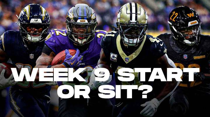 Fantasy Football Week 9 Start ‘Em Sit ‘Em: Running Back