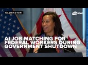 AI job matching initiative for support federal workers launches during government shutdown
