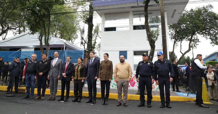 Clara Brugada inaugura el Módulo de Seguridad Amacuzac