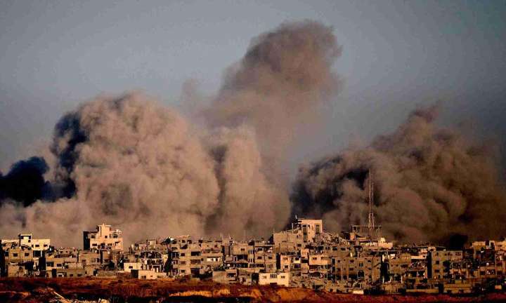 Israel launches strikes on Gaza in first major ceasefire breach