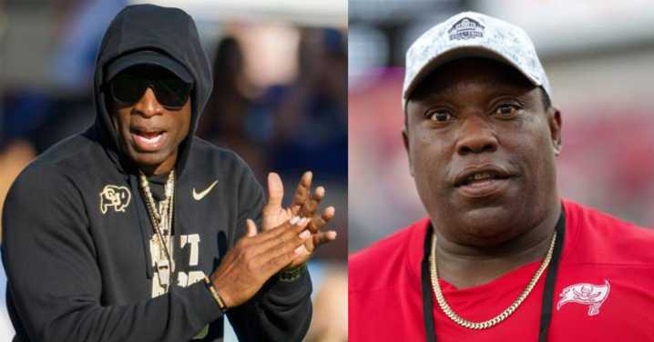 Deion Sanders Forced to Clean Up Warren Sapp’s Mess That Created Serious Controversy Warren Sapp's controversial pregame ritual forces health-struggling Deion Sanders to clean up his mess before every