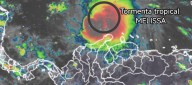 Mantienen estado de ‘aviso’ en Atlántico por paso de tormenta Melissa por el mar Caribe