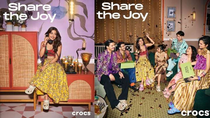 Crocs launches ‘Share the Joy’ festive campaign with Rashmika Mandanna