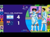 Argentina vs. Australia (4-1): resumen y goles del partido por Mundial Sub 20 