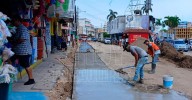Rehabilita Comapa Sur línea de drenaje y pavimento en Madero