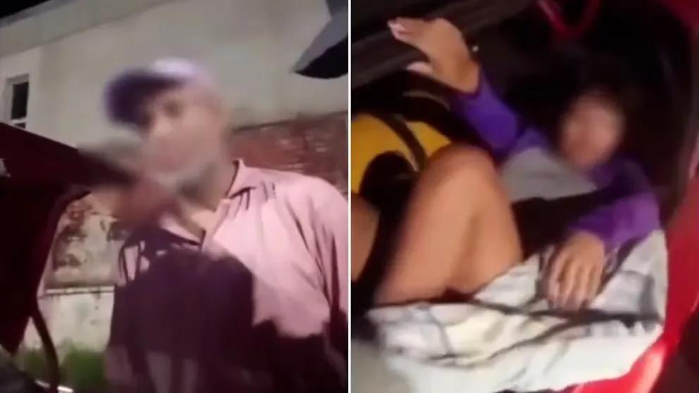 Un taxista fue parado un control, dio positivo de alcoholemia y encontraron a su pareja en el baúl