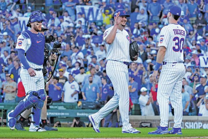 Cubs ride back-to-back homers to a 3-1 win over Padres in their return to postseason