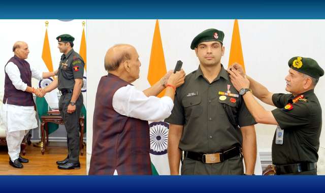 Neeraj Chopra Conferred Honorary Lieutenant Colonel Rank by Raksha Mantri