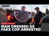 Fake cop arrested for impersonating police officer