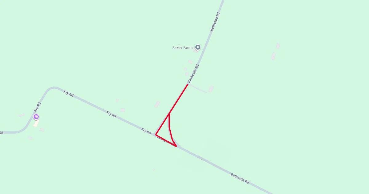 Section of Bethesda Road closed October 15 - 17 for habitat restoration project