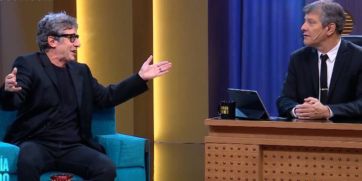 Diego Peretti visitó a Mario Pergolini y recordó su anécdota con uno de los artistas más queridos de la Argentina