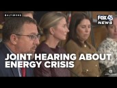 Lawmakers hold joint hearing about energy crisis, pushing to roll back climate policies