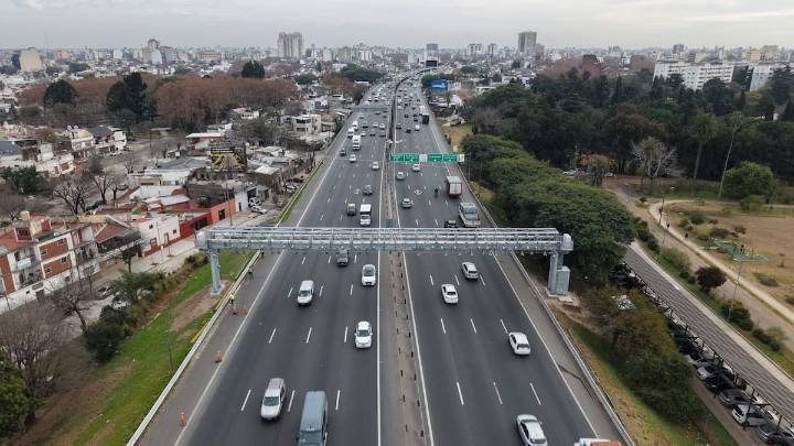 Free flow. Desde el sábado, otra autopista porteña dejará de aceptar pago manual
