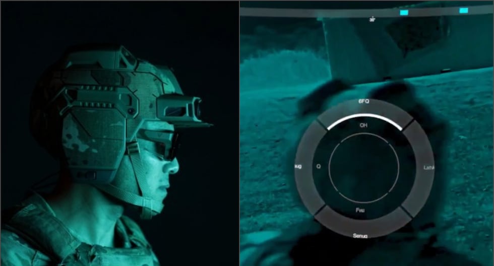 EE.UU. prueba un casco militar con realidad mixta que promete “ver al enemigo antes de ser visto”