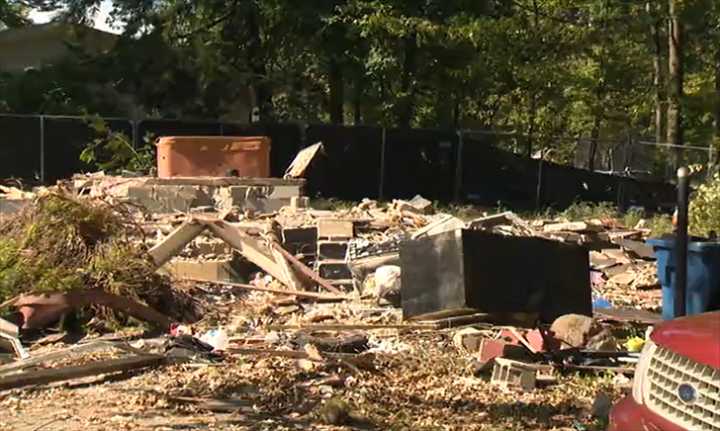 Demolition begins at site of deadly Liberty Township house explosion