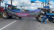 Campesinos de Hidalgo se unen a paro nacional; bloquean carreteras para exigir pago justo del maíz