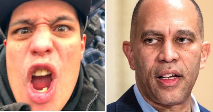 Jan. 6 Capitol Rioter Pardoned by Donald Trump Busted for Threatening to Kill Top Dem Hakeem Jeffries