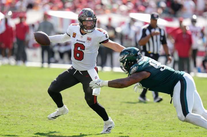 Missing connections: QB Baker Mayfield breaks down reasons for Bucs struggling on third downs and deep balls