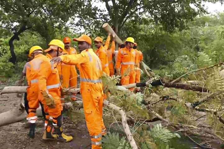 Cyclone 'Montha': Rain lashes parts of Odisha; landslides, damage to properties reported
