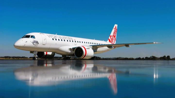 First Commercial Flight: Virgin Australia Debuts Embraer E190