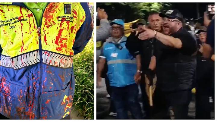 Movilización pro-Palestina en Medellín se suponía pacífica, pero terminó en violencia y con una polémica aparición de un concejal con un bate