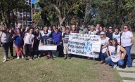 Tarde de protestas en 7 y 50: Ley de Discapacidad, jubilados y por la Flotilla Sumud donde viaja un platense