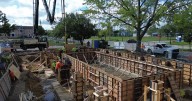 Barker Mansion to display historic boxcar in new depot that's under construction