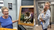 How a widow found signs from her late husband in an adopted cat