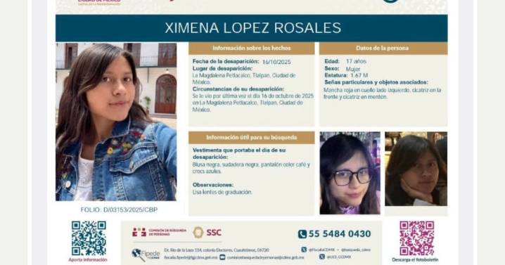 Bloquean avenidas en Tlalpan por desaparición de Ximena López; exigen acción a fiscalía CDMX