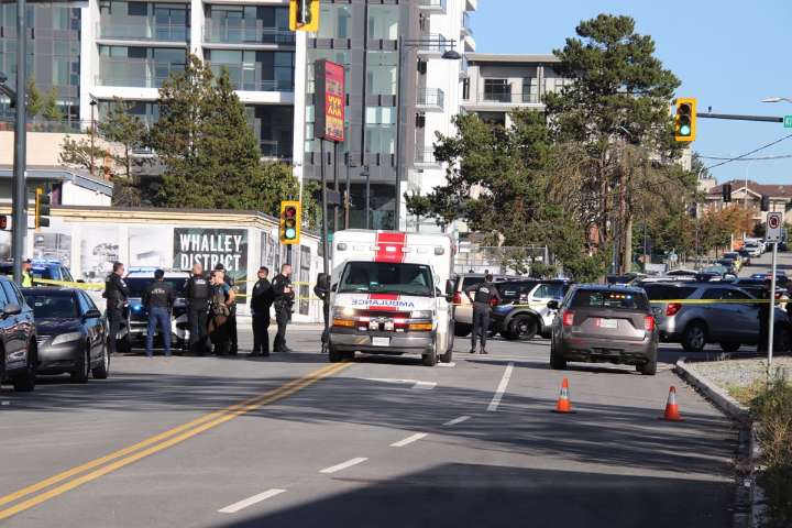 Shots fired near Surrey SkyTrain station, police office